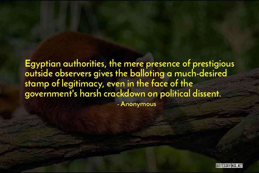 Government Legitimacy Quotes By Anonymous Government Legitimacy Quotes By Anonymous