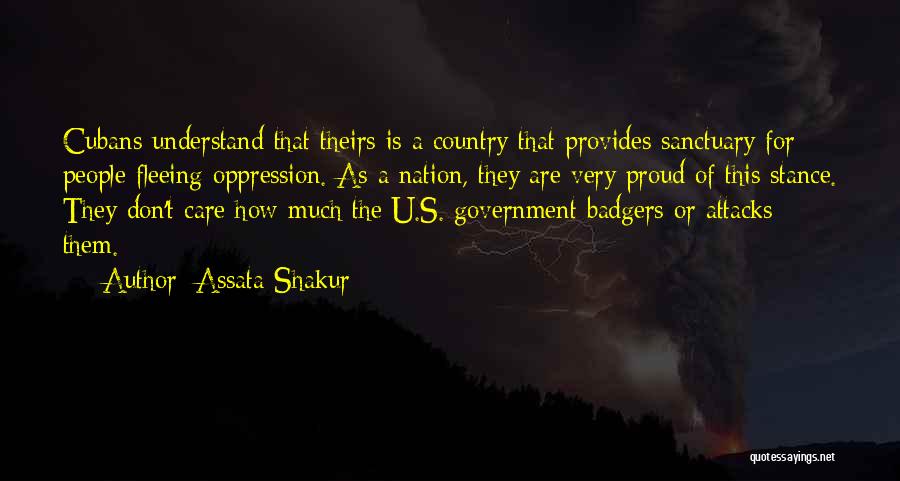 Government Oppression Quotes By Assata Shakur