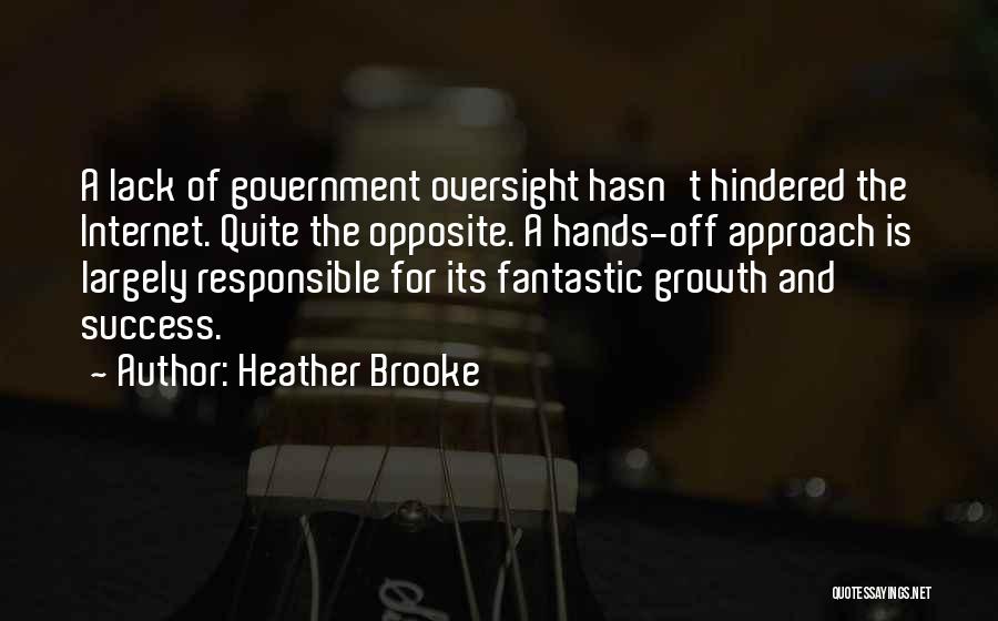 Government Oversight Quotes By Heather Brooke