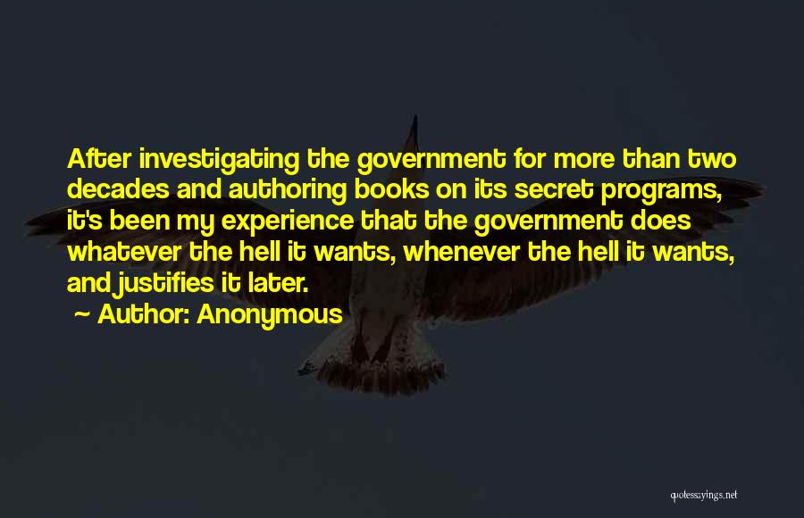 Government Programs Quotes By Anonymous
