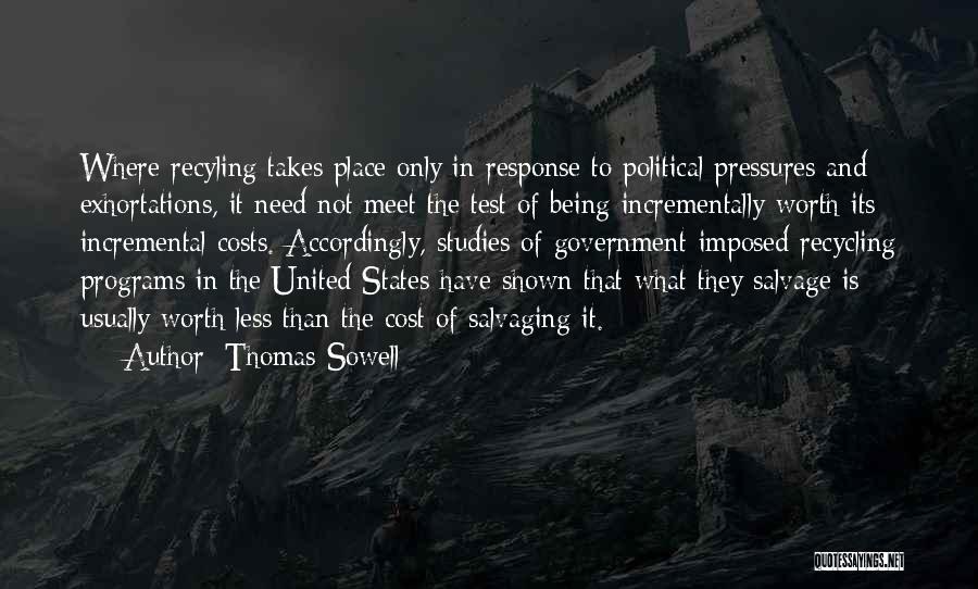 Government Programs Quotes By Thomas Sowell