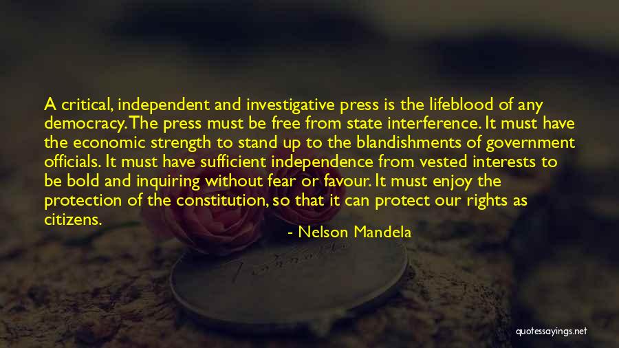 Government Protection Quotes By Nelson Mandela Government Protection Quotes By Nelson Mandela