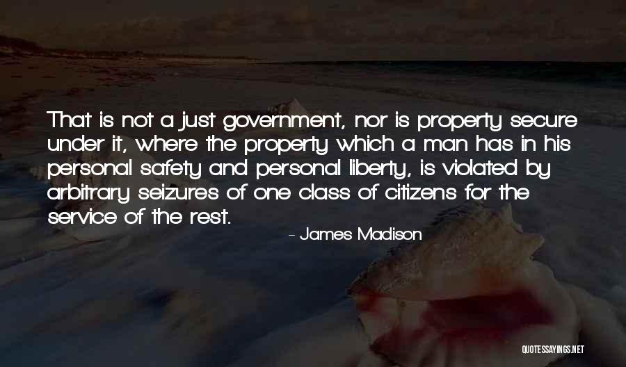 Government Quotes By James Madison