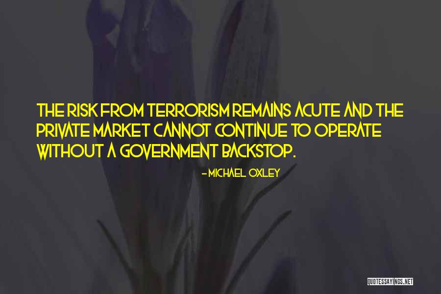 Government Quotes By Michael Oxley