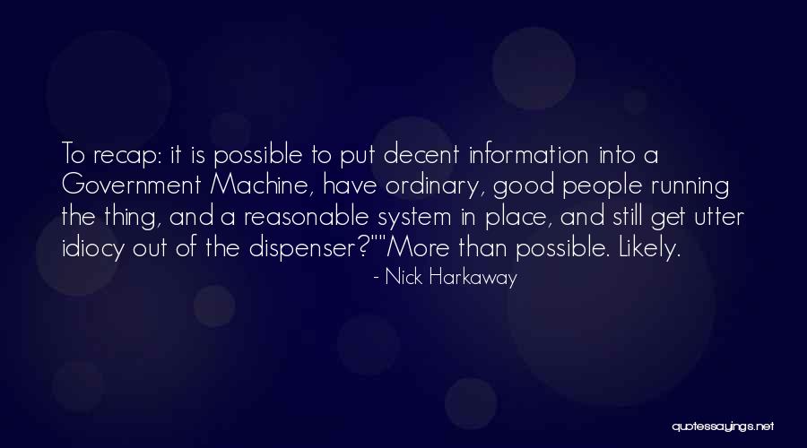 Government Running Quotes By Nick Harkaway Government Running Quotes By Nick Harkaway