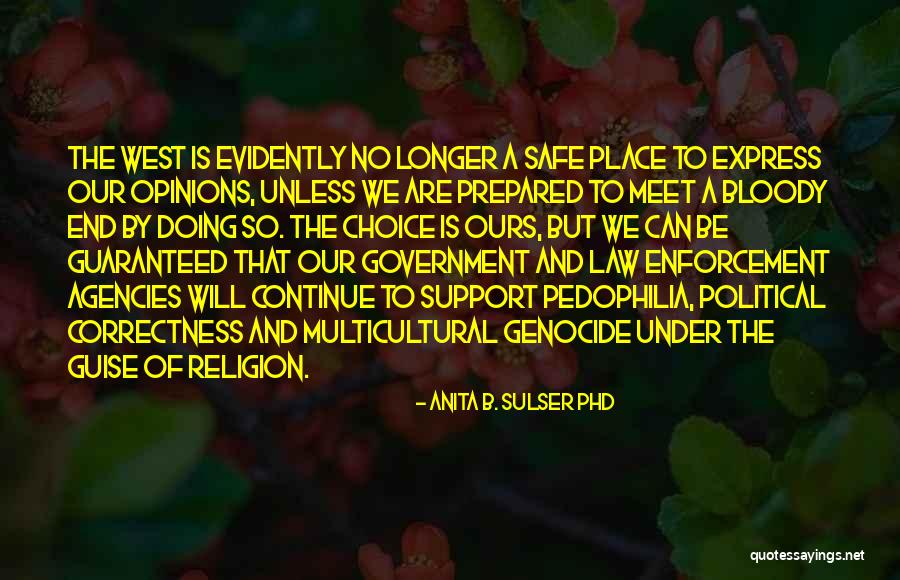 Government Safe Quotes By Anita B. Sulser PhD Government Safe Quotes By Anita B. Sulser PhD