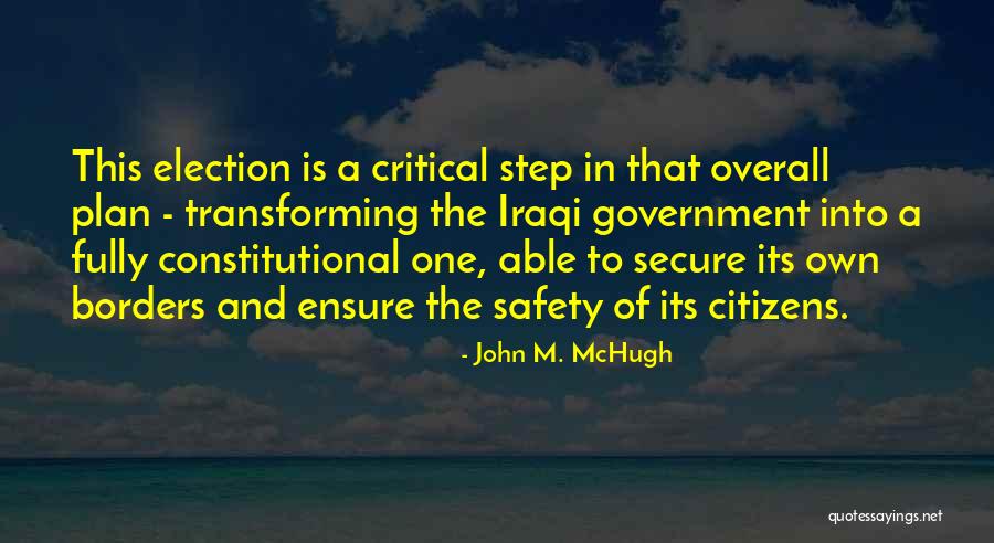 Government Safety Quotes By John M. McHugh Government Safety Quotes By John M. McHugh