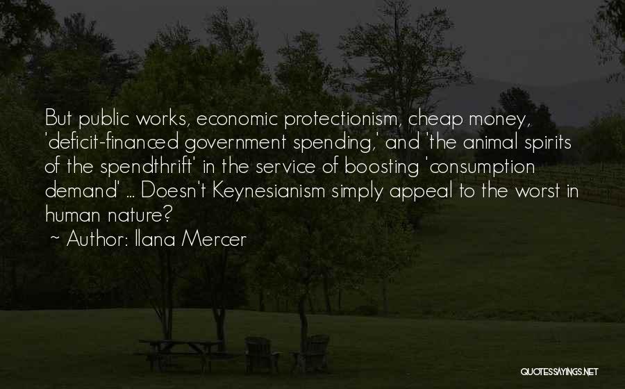 Government Spending Money Quotes By Ilana Mercer