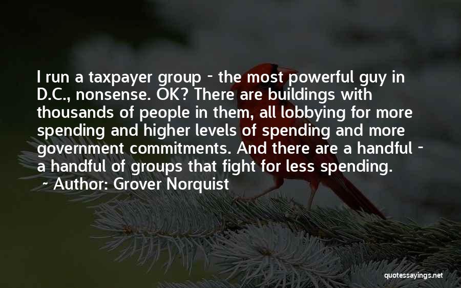 Government Spending Quotes By Grover Norquist