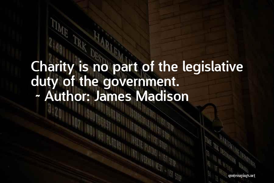 Government Spending Quotes By James Madison