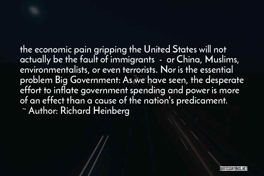 Government Spending Quotes By Richard Heinberg