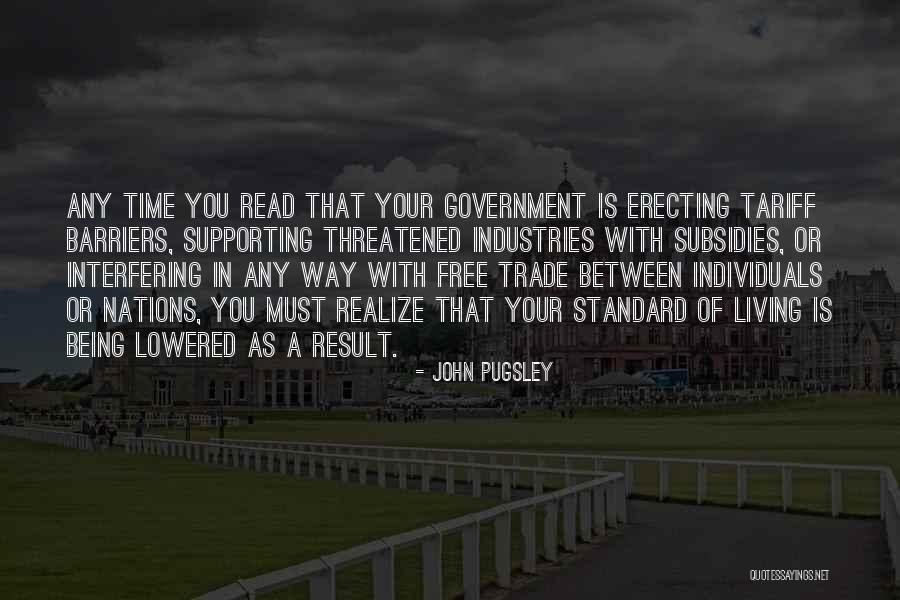 Government Subsidies Quotes By John Pugsley