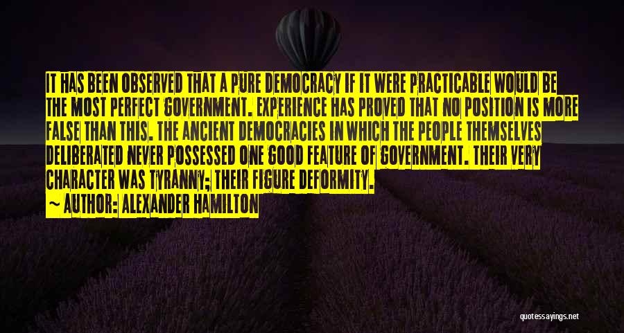 Government Tyranny Quotes By Alexander Hamilton