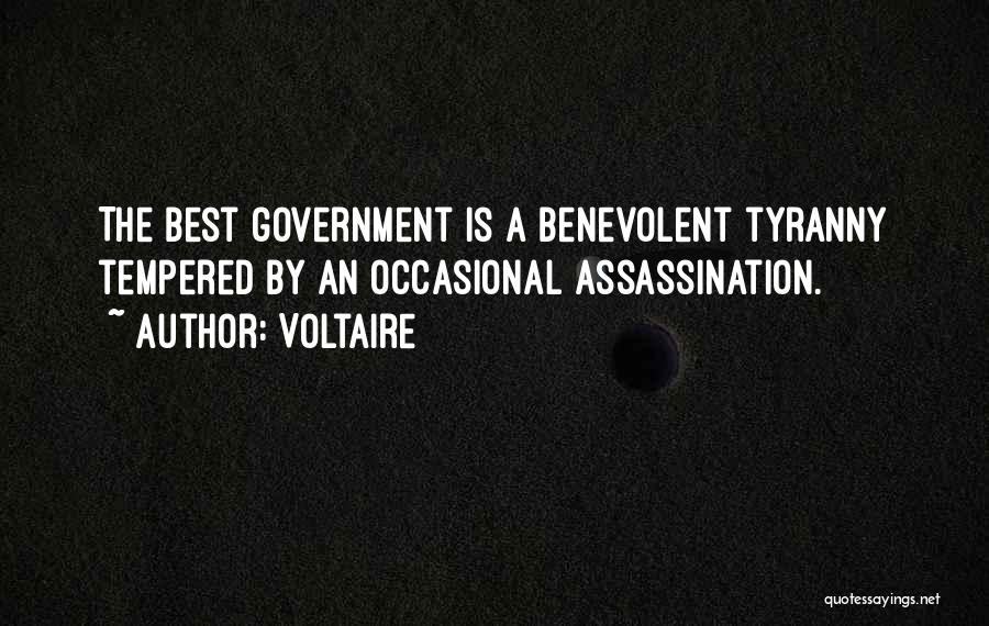 Government Tyranny Quotes By Voltaire