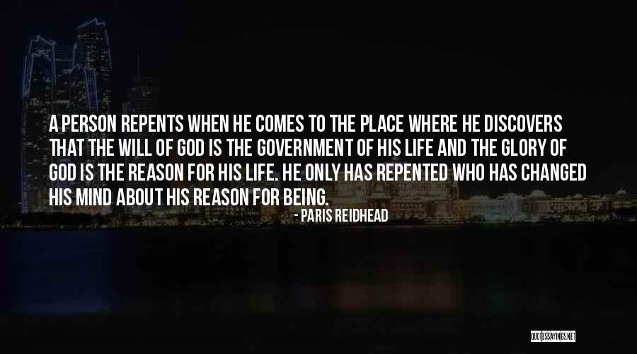 Government Where God Quotes By Paris Reidhead Government Where God Quotes By Paris Reidhead