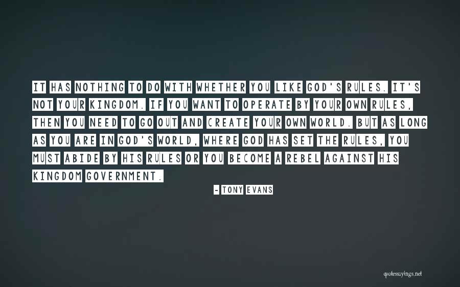 Government Where God Quotes By Tony Evans Government Where God Quotes By Tony Evans