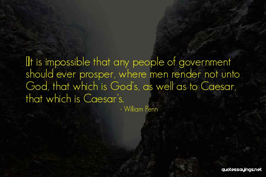 Government Where God Quotes By William Penn Government Where God Quotes By William Penn