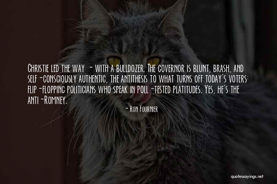 Governor Christie Quotes By Ron Fournier Governor Christie Quotes By Ron Fournier