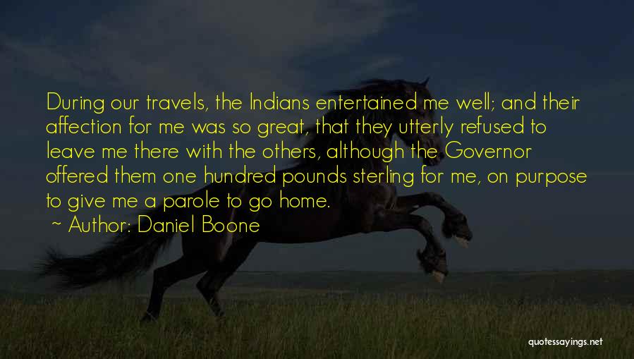 Governor Quotes By Daniel Boone
