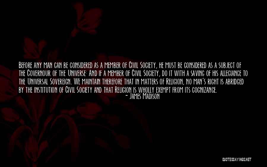 Governour Quotes By James Madison Governour Quotes By James Madison