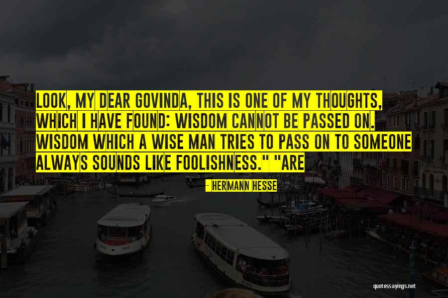 Govinda Quotes By Hermann Hesse