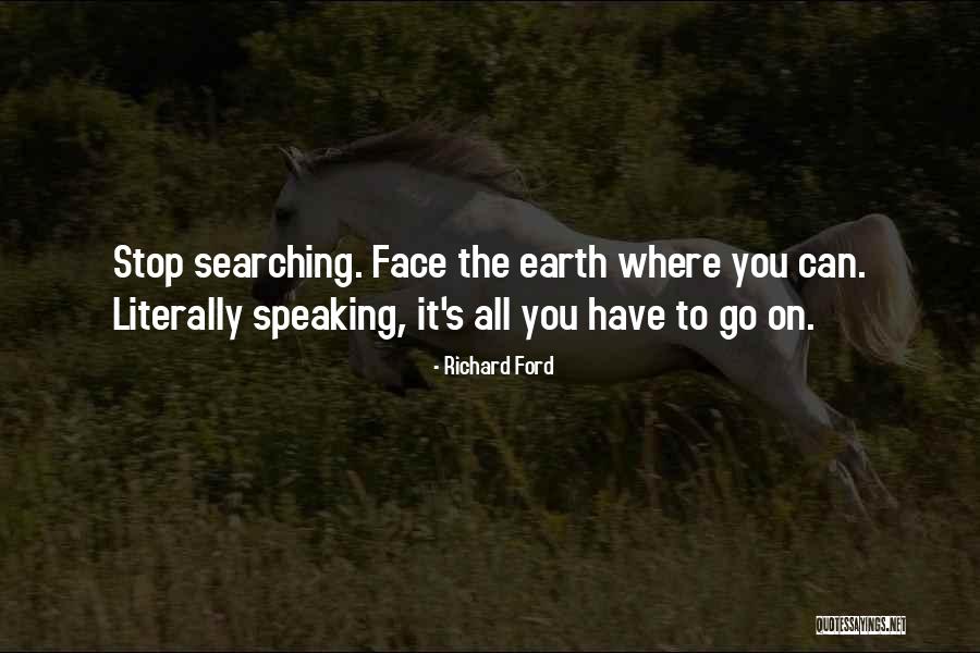 Govorim Pro Quotes By Richard Ford Govorim Pro Quotes By Richard Ford