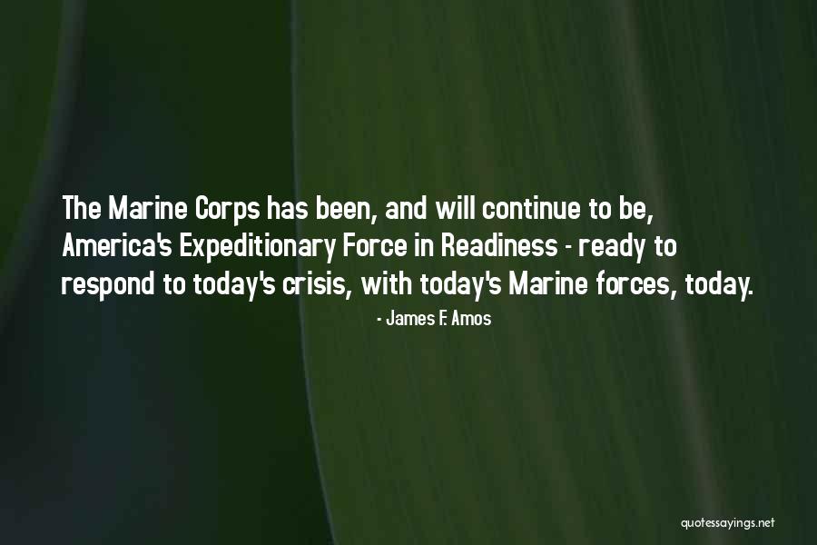 Gowers Maneuver Quotes By James F. Amos