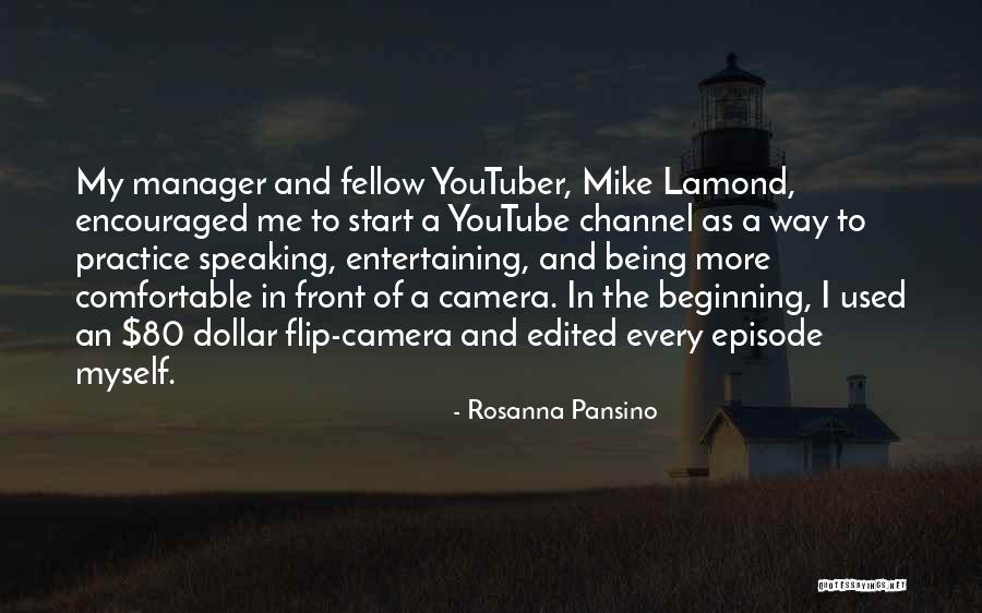 Gowers Maneuver Quotes By Rosanna Pansino