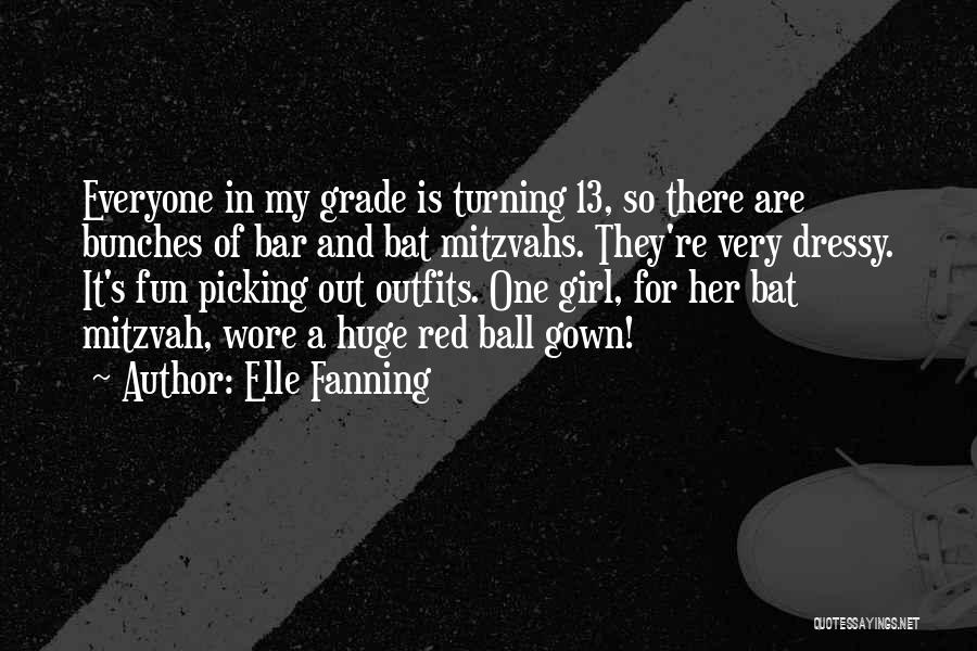 Gown Girl Quotes By Elle Fanning
