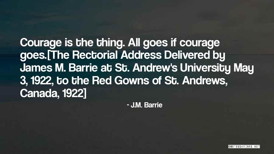 Gowns Quotes By J.M. Barrie