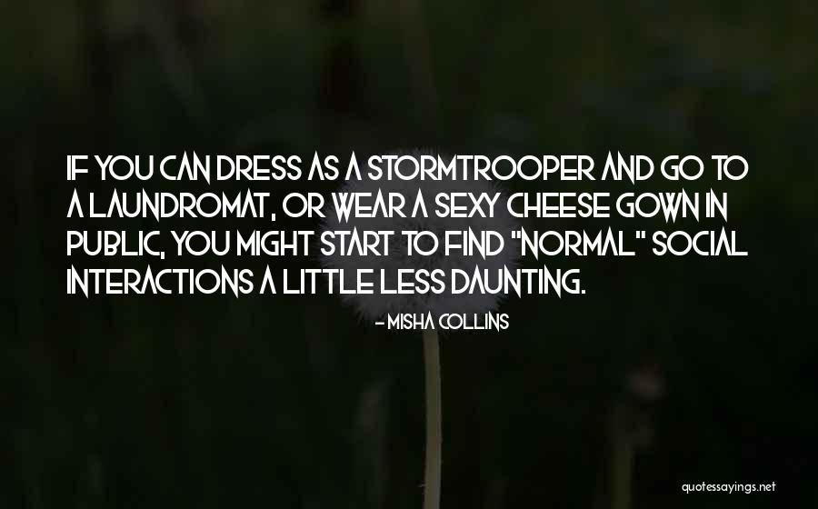 Gowns Quotes By Misha Collins