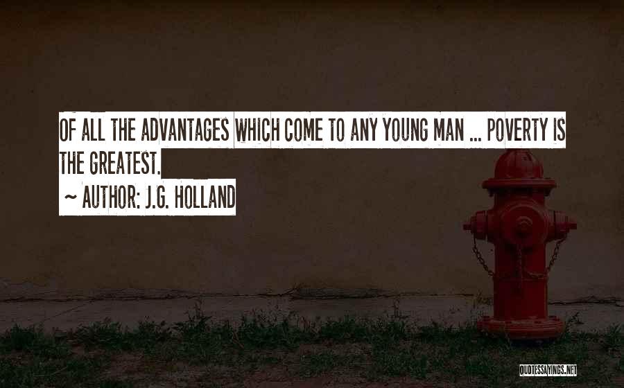 G'quan Quotes By J.G. Holland