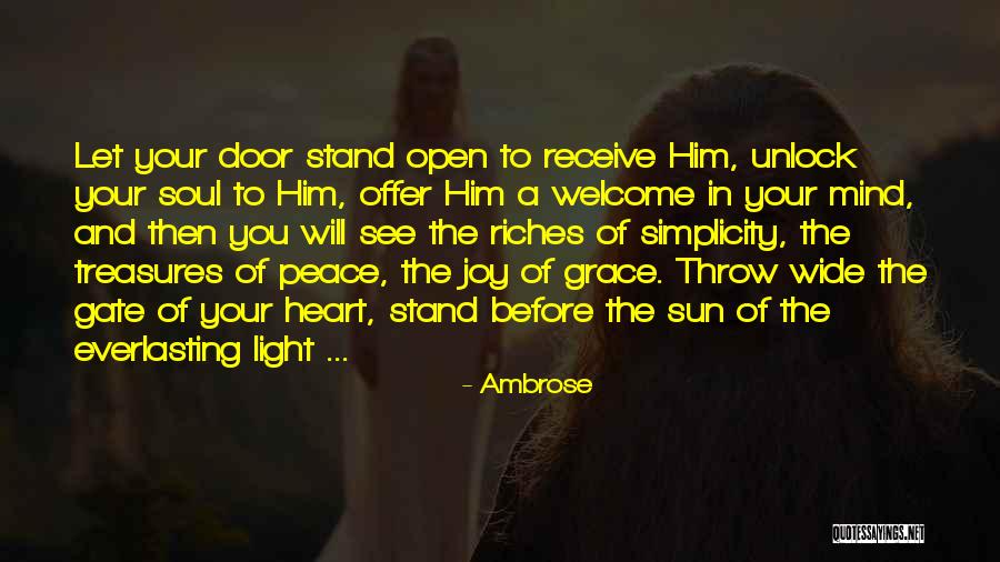 Grace And Faith Quotes By Ambrose Grace And Faith Quotes By Ambrose