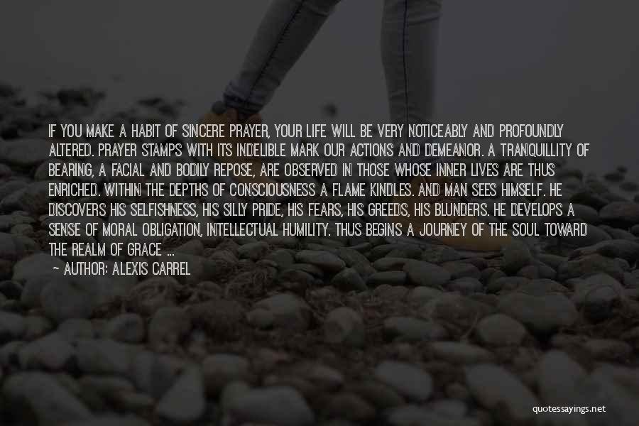 Grace And Humility Quotes By Alexis Carrel