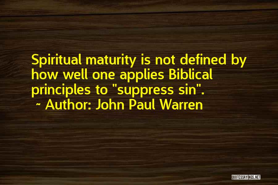 Grace Biblical Quotes By John Paul Warren