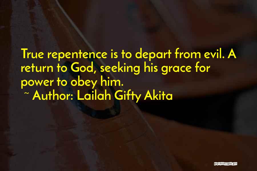 Grace From God Quotes By Lailah Gifty Akita