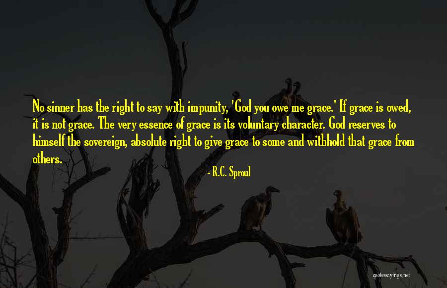 Grace From God Quotes By R.C. Sproul