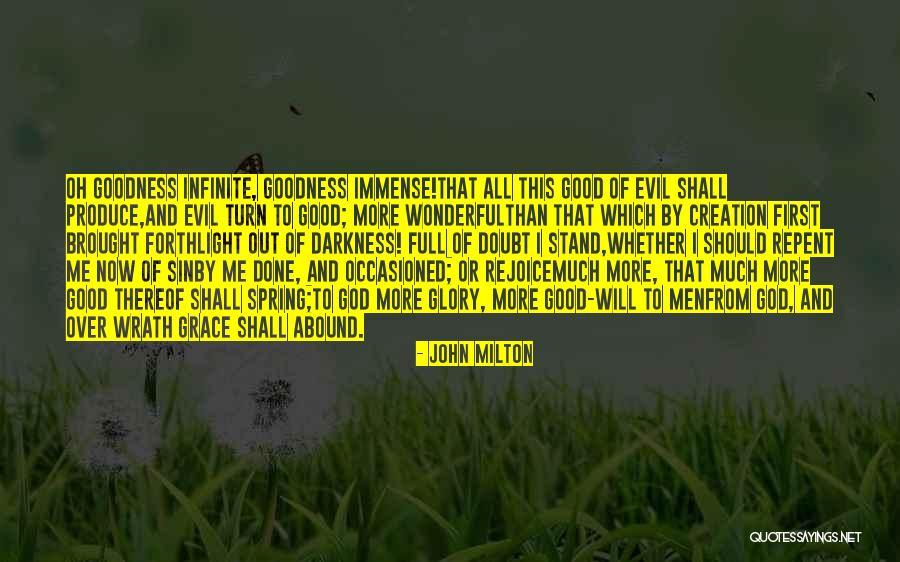 Grace Full Quotes By John Milton