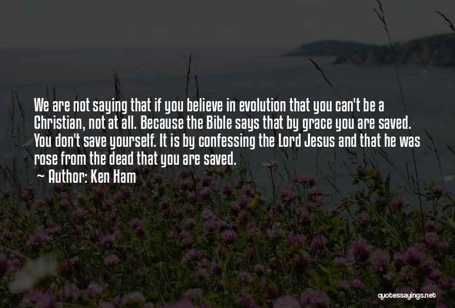 Grace In The Bible Quotes By Ken Ham