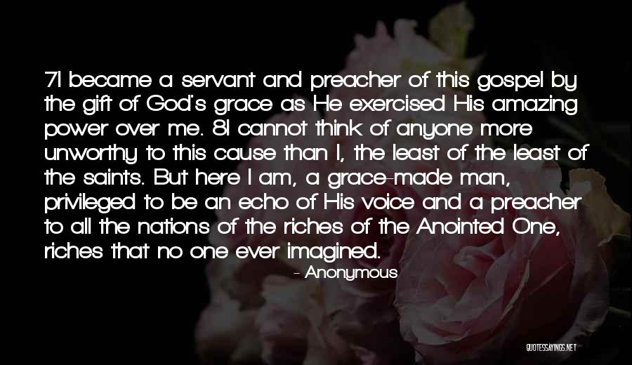 Grace Of God Quotes By Anonymous