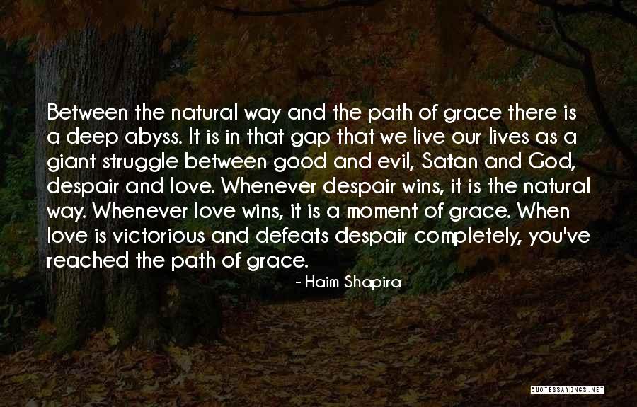 Grace Of God Quotes By Haim Shapira