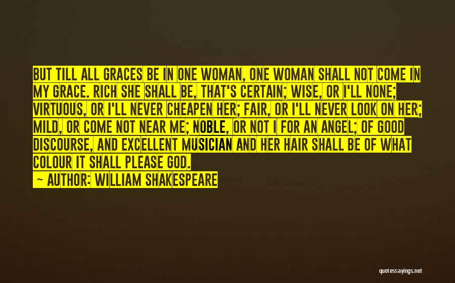 Grace Of Woman Quotes By William Shakespeare