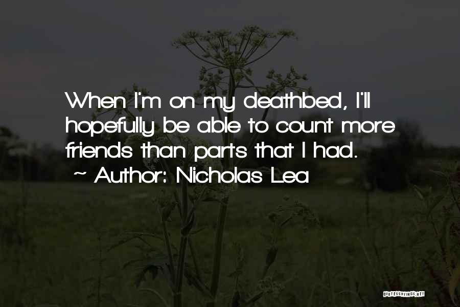 Gracias Amor Quotes By Nicholas Lea