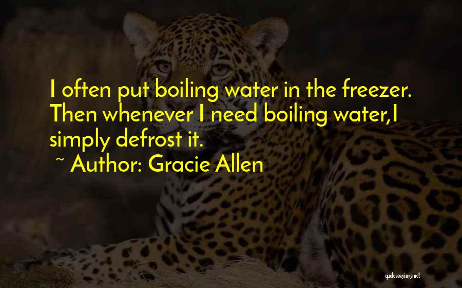 Gracie Allen Quotes 813803