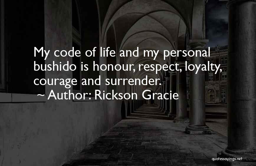 Gracie Quotes By Rickson Gracie