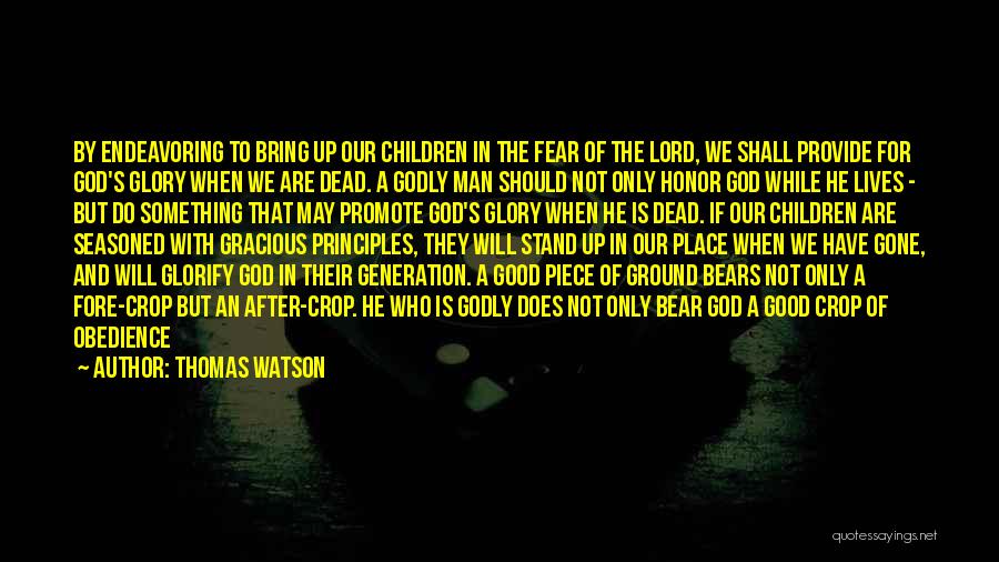 Gracious God Quotes By Thomas Watson