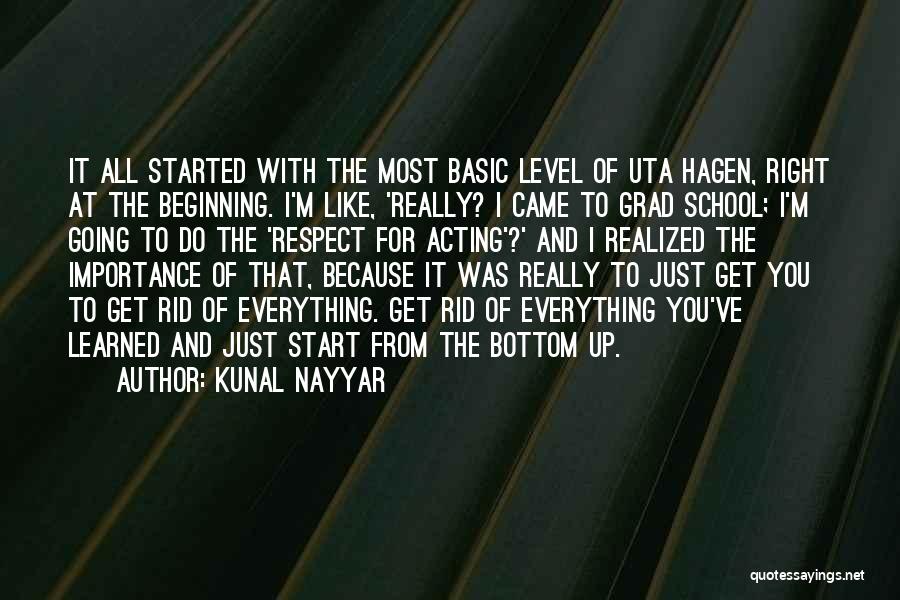 Grad Quotes By Kunal Nayyar