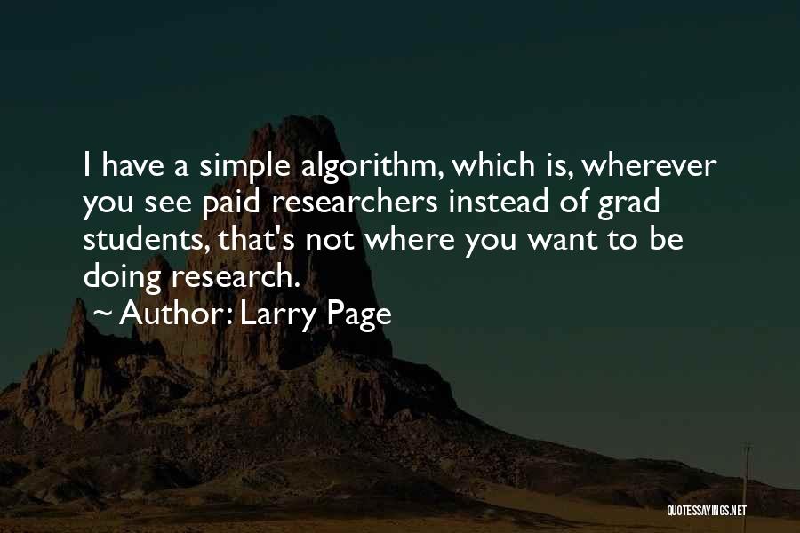 Grad Quotes By Larry Page