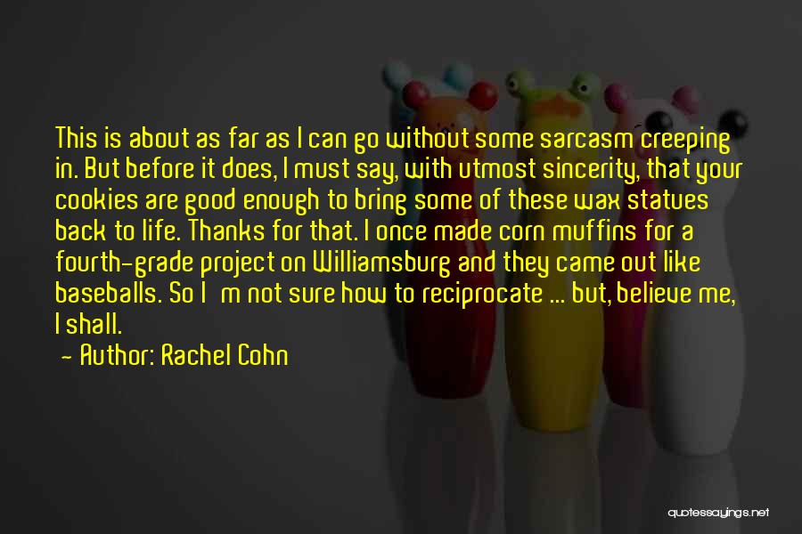 Grade Book Quotes By Rachel Cohn