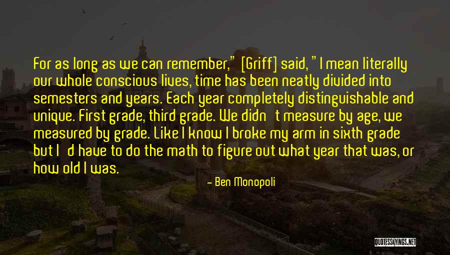 Grade Conscious Quotes By Ben Monopoli Grade Conscious Quotes By Ben Monopoli